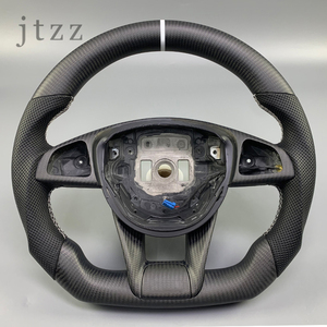 Volante de Fibra de Carbono de Diseño Profesional y Ingeniería de Precisión para <span class=keywords><strong>Mercedes</strong></span> Benz W205 C63 <span class=keywords><strong>S</strong></span> <span class=keywords><strong>CLA</strong></span> <span class=keywords><strong>45</strong></span> GLC 43 GT <span class=keywords><strong>S</strong></span> C SLC S63 - Product Image 1