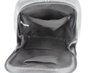 Sac à dos/sac à main fourre-tout en cuir PU léger et tendance pour femme, taille moyenne, à bandoulière unique, avec fermeture éclair et design ouvert
