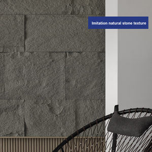 Trong nhà và ngoài trời sử dụng thời trang <span class=keywords><strong>PU</strong></span> đá đá <span class=keywords><strong>PU</strong></span> Panel tường Trọng lượng nhẹ Faux đá - Product Image 5