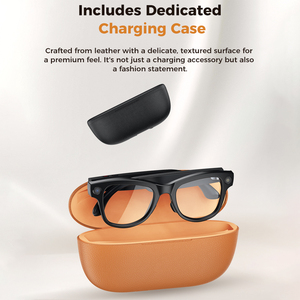 Gafas con Cámara M02 Ultra Ai, 8MP, Estuche de Carga, Captura de Video 1080P, Resistencia al Agua IP54, Control por Aplicación, Transmisión Wi-Fi de Imagen/Video - Product Image 4