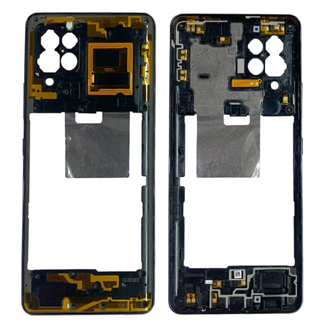 Original Middle LCD Frame Holder Housing Replacement Repair Parts With Volume Button Keys for Samsung Galaxy A42 A32 4G A32 5G