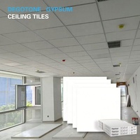 Plafond en plaque de plâtre perforée de 8 mm, 1200x2400, panneaux acoustiques en gypse, absorption acoustique