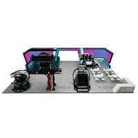 Parc d'Attractions VR Réalité Virtuelle Simulateur de Jeux d'Arcade 9D VR Gaming Parc d'Attractions Extérieur Machine de Jeu 12D Aire de Jeux Intérieure pour Enfants