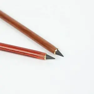 잉크 없는 연필 영구 쓰기 연필 흑연 영원히 날카로운 팁 사용자 정의 인쇄 프로 모션 핫 세일 친환경 Hb 나무 연필