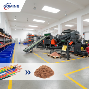 Machine automatique <span class=keywords><strong>de</strong></span> recyclage <span class=keywords><strong>de</strong></span> câbles pour la séparation et la récupération <span class=keywords><strong>du</strong></span> <span class=keywords><strong>cuivre</strong></span> et <span class=keywords><strong>de</strong></span> l'aluminium - Product Image 1