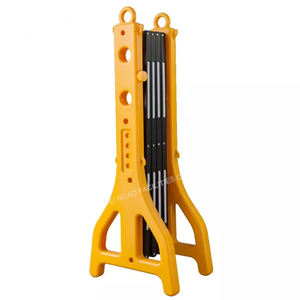 Portatile Espandibile per La Sicurezza Stradale Mobile Cancello della Barriera A Scomparsa per Esterni Riempito di Acqua di Plastica Barricata - Product Image 3