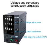 DC — module de commutation en laboratoire numérique, 30V, 10a, ajustable, variable de contrôle à distance, alimentation électrique GVDA