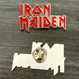 Spille musicali in metallo all'ingrosso, distintivi smaltati <span class=keywords><strong>Iron</strong></span> <span class=keywords><strong>Maiden</strong></span>, spille da bavero trendy rock metal per vestiti e borse - Disponibili - Product Image 2