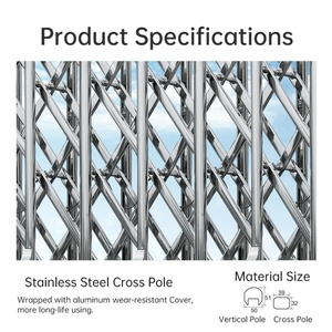 Portail Rétractable Automatique Zhanjiang pour Allée, Portails Rétractables Accordion pour Usine - Product Image 3
