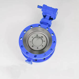 Vanne papillon à triple décalage D343H-16 en acier moulé et acier inoxydable, série turbine - Product Image 2