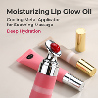 Gloss à lèvres effet miroir cristallin brillant, repulpant, hydratant, végétalien, teinte liquide pour les lèvres, marque privée, fournisseur en gros