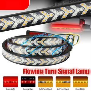 2.4M dynamique coulant LED hayon bande lumineuse pour HIACE KDH200 voiture Jeep camion coffre clignotant avertissement frein feu arrière - Product Image 2