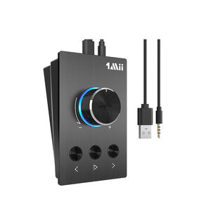 Controlador multimedia 1Mii S04 con compatible con WinXP/7/8/10/11,Mac OS, chip de audio SSS1700 para <span class=keywords><strong>escuchar</strong></span> música, reuniones - Product Image 2