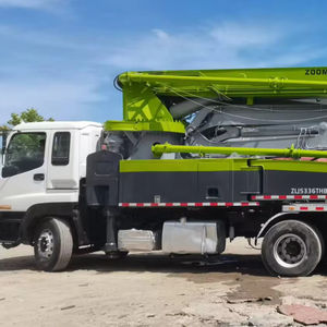 รถปั๊มคอนกรีต Zoomlion 46 เมตร ปี 2018 มือสอง สำหรับงานก่อสร้าง - รถปั๊มไฮดรอลิกประสิทธิภาพสูง - Product Image 1