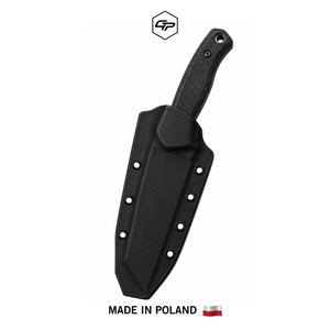 มีดทำมือ O2 Steel Tactical Tanto Bushcraft ใบมีดแบบ Fixed Blade ด้ามจับแบบ Full Tang พร้อมปลอก Kydex คุณภาพ DIY เกรด OEM ปรับแต่งได้ - Product Image 6