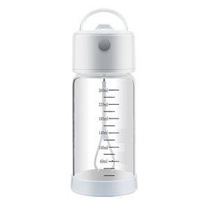 Diseño de mango portátil, Base antideslizante anticolisión, taza de mezcla de batidos impermeable, fácil de enjuagar cuerpo de vidrio, vajilla minimalista - Product Image 6