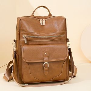 Custom Oxford Unisex Travel <b>Backpack</b> with Zipper Closure Light Weight Adjustable Strap & Large Capacity for Women & Mom Use - Product Image 5