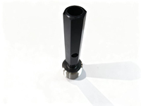 Jauges de filetage à vis NPT GCr 15 de haute précision, mesure du trou intérieur de 0,01 mm, 20 degrés, 1/2\" -14 NPT