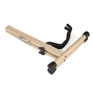 Soporte de Guitarra Plegable Portátil Dedo MA-38H con Construcción de Metal y Madera, Deslizador Ajustable <span class=keywords><strong>para</strong></span> Guitarra Acústica - Product Image 3