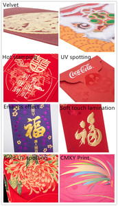 2026 lá vàng sang trọng tùy chỉnh năm mới Phong bì màu đỏ gói màu đỏ in phong bì Tiền Phong bì Quà Tặng - Product Image 2