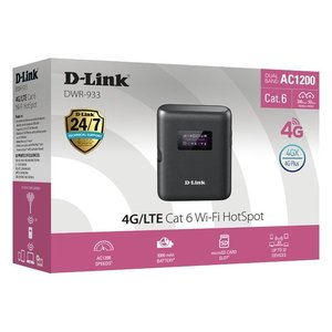 Punto de Acceso Móvil WI-FI 4G LTE Ac1200 Cat 6 (Recargable) Doble Banda Negro DWR 933 - Product Image 2