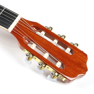 Guitare classique 4/4 pouces fabriquée en Chine, vente en gros, dessus en épicéa, dos et côtés en sapelli, fabrication d'usine Deviser, vente chaude <span class=keywords><strong>2023</strong></span> - Product Image 2