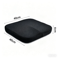 Coussin de siège ergonomique en mousse à mémoire de forme, maille 3D respirante, coussin orthopédique pour chaise, soulagement des douleurs au coccyx, tapis de siège pour le bureau