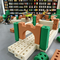 Blocs de construction STEM de grande taille pour enfants, briques de construction multi-formes à emboîter pour les jeux éducatifs en maternelle