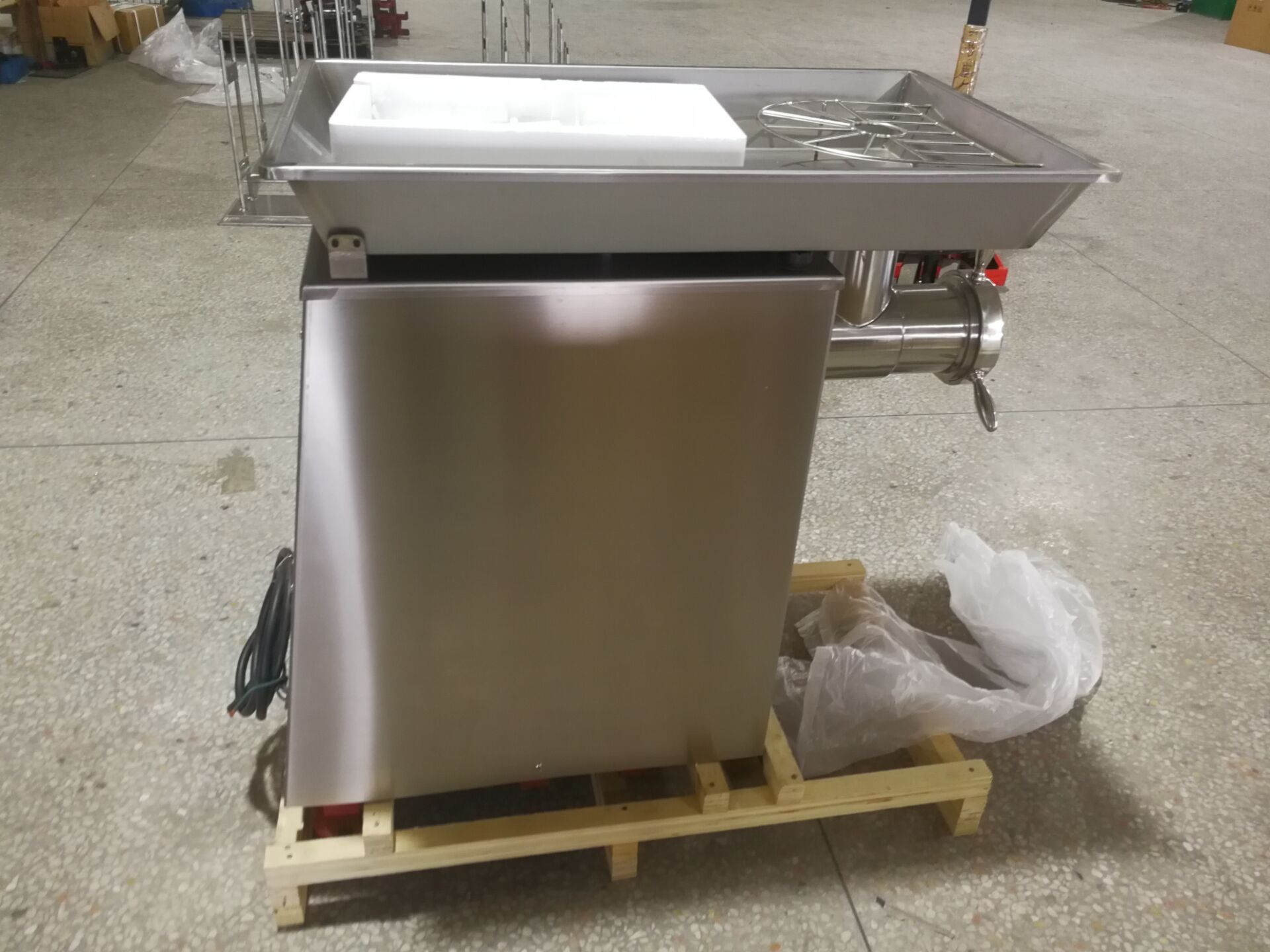 MG-42 нержавеющая сталь коммерческий мясорубка