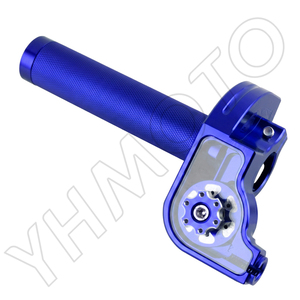 Poignée d'accélérateur à rotation rapide CNC universelle YHMOTO 7/8" 22 mm pour moto, moto tout-terrain - Product Image 3