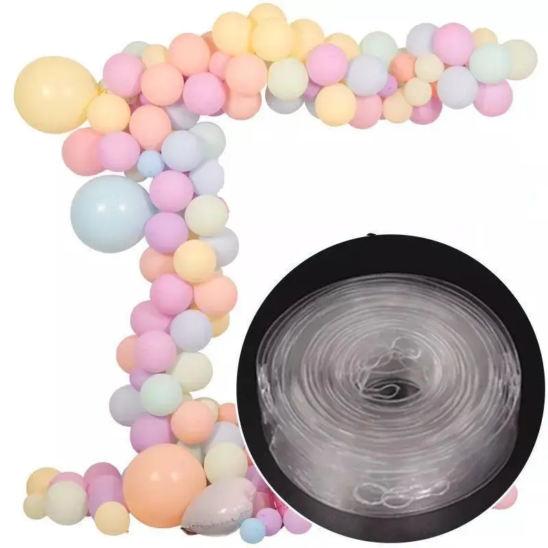 Bestseller Ballon Decoreren Strip Tape Ballonnen Boog Slinger Verjaardag Bruiloft Baby Shower Party Decoraties