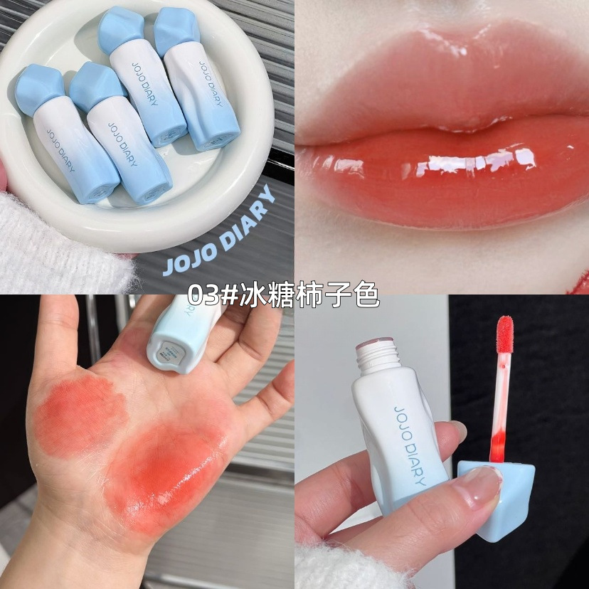 03 # สีลูกพลับน้ำแข็งใส