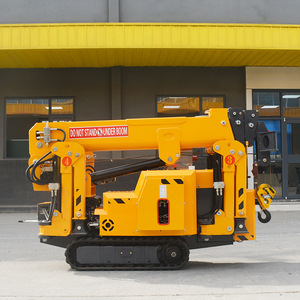 Mini-grue araignée sur chenilles Changsheng, capacité 1-16T, hauteur de travail autonome 9m, mobile hydraulique pour opérations en espace étroit et quai - Product Image 2