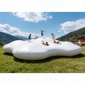 Trampolín Personalizable para Niños, Castillo Inflable para Exteriores, PVC Suave Antideslizante para Patio Trasero Familiar - Product Image 2