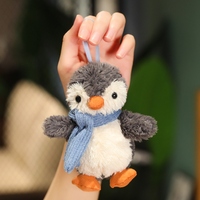 Personnalisé Mignon Mini Pingouin Slap Anneau Doux Drôle de Bande Dessinée Animal En Peluche Jouet Couette Fonction PP Coton Rempli Ceinture Bracelet