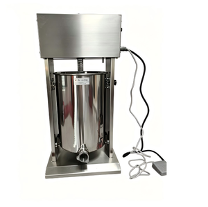 Máquina manual vertical de acero inoxidable para embutir <span class=keywords><strong>carne</strong></span> y salchichas, prensa rellenadora para el hogar - Product Image 1