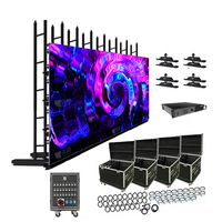 Layar LED Sewa Indoor Outdoor P3.91 P2.976 500x1000mm Kabinet Refresh Rate Tinggi untuk Konser dan Acara Panggung