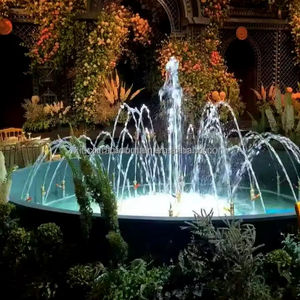 <span class=keywords><strong>Fontaine</strong></span> dansante d'intérieur moderne <span class=keywords><strong>avec</strong></span> éclairage produits de jardin <span class=keywords><strong>en</strong></span> <span class=keywords><strong>pierre</strong></span> de <span class=keywords><strong>piscine</strong></span> <span class=keywords><strong>en</strong></span> acier haute densité à vendre - Product Image 1