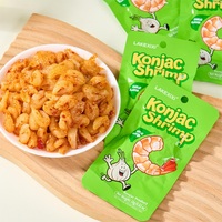 LAKEXIXI Snack Vegan Épicé et Moelleux au Konjac, Sain et Faible en Calories, 18g en Sachet pour Enfants et Adultes, Étiquette Personnalisée OEM, Importateur