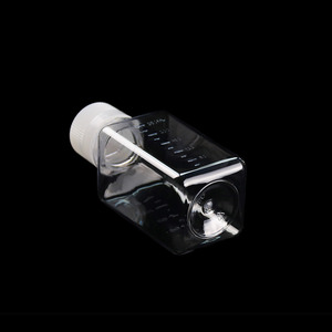 พลาสติกใสที่ว่างเปล่าสี่เหลี่ยมหมันสแควร์250มิลลิลิตร Petg ขวด - Product Image 4