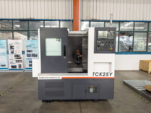 سعر Sumore CNC Tck25y Tornos للبيع سرير معدني Cnc/مخرطة سرير مائلة - Product Image 2