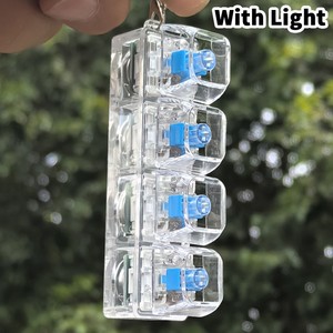 Juguete Antiestrés con Interruptor de Teclado Mecánico y Clic Satisfactorio, Llavero de Teclado Luminoso 4 en 1, Clicker de Dedo para Aliviar el Estrés - Product Image 4