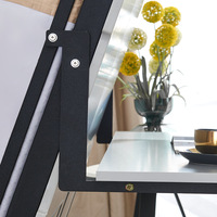 Lit mural escamotable multifonctionnel moderne en pin personnalisé 2026, gain de place, rotatif, vertical, horizontal, pliable