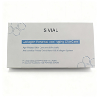 Kit de Soins Anti-Âge : Peptides de Collagène Nano-Soie Lyophilisés, Acide Hyaluronique Lyophilisé, Liquide Anti-Rides Marque Privée