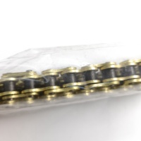 Chaîne en or 420, chaîne à anneaux/chaîne sans anneaux, 112 maillons pour Surron Light Bee/TALARIA Sting/Rerode R1, accessoires et pièces