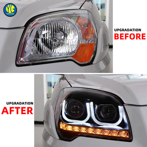 YU GUANG Fari LED per <span class=keywords><strong>Kia</strong></span> <span class=keywords><strong>Sportage</strong></span> 2006-2012, Aggiornamento Luci Anteriori, <span class=keywords><strong>Accessori</strong></span> <span class=keywords><strong>Auto</strong></span>, Luci Diurne, Fari - Product Image 3