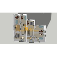 2025 New Tech Maisons modulaires préfabriquées en béton mousse à faible coût Conception étanche pour salle de bain Salle à manger Autres utilisations