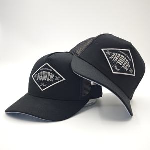 Casquette à 5 panneaux avec logo brodé, respirante, Richardson 112 Trucker Mesh, style Y2K Hip Hop, chapeau de plage - Product Image 3