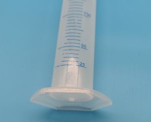 Laboratuvar malzemeleri tıbbi ve laboratuvar kullanımı için plastik 250ML/100ML/50ML ölçme silindiri - Product Image 4