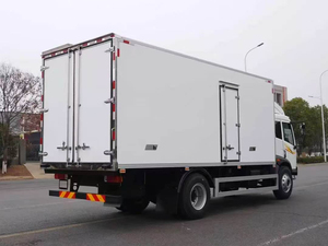 <span class=keywords><strong>Camion</strong></span> frigorifique FAW, <span class=keywords><strong>camion</strong></span> frigorifique Thermo King, intérieur en acier inoxydable, logistique de la chaîne du froid, transport de marchandises, réfrigérateur - Product Image 6